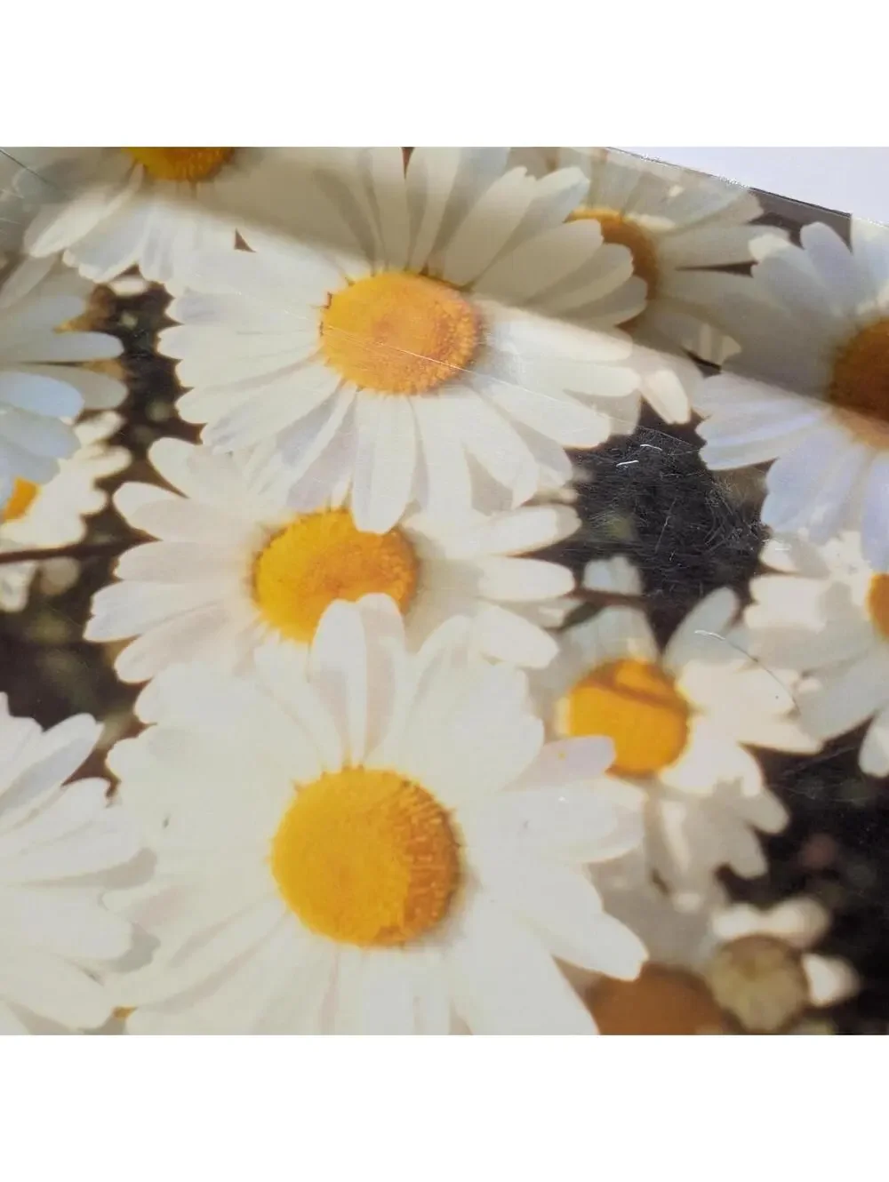 1970s Vintage Flower Power Serving Tray with Daisies